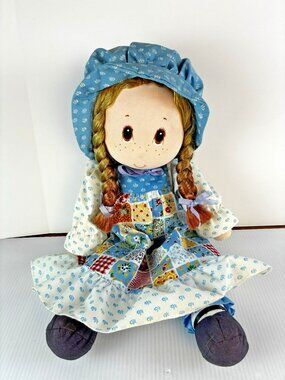 Holly Hobbie 1983 AmToy Vintage Stuffed Plush Doll American Greetings